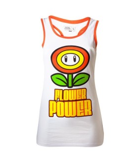 T-shirt - Nintendo - Flower Power - S Femme 