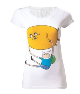 T-shirt - Adventure Time - Jake & Finn - S Femme 