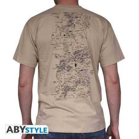 T-shirt - Le Trône de Fer - Map - M Homme 