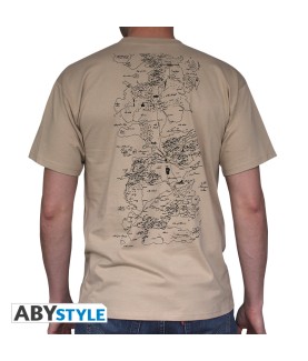 T-shirt - Game of Thrones - Map - L Homme 