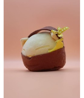 Plush - Nemuneko - Banana - Coll. fruits basket