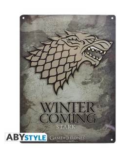 Metal plate - Game of Thrones - Stark family