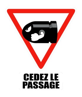 Mug - Parodie - Cédez le passage !