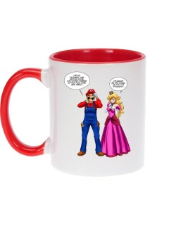 Becher - Tasse(n) - Parodie - Mario & Peach