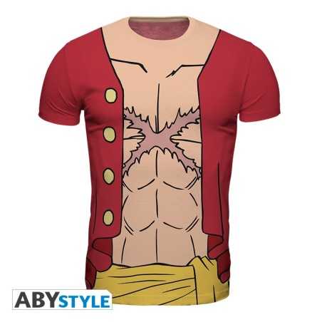 T-shirt - One Piece - Monkey D. Luffy - S Homme 
