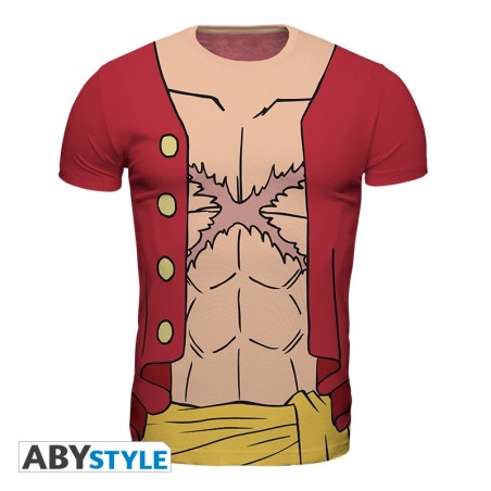 T-shirt - One Piece - Monkey D. Luffy - M Unisexe 