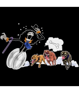 T-shirt - Parody - Bone Friend - M Homme 