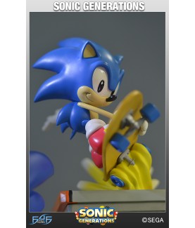 Statue de collection - Sonic the Hedgehog - "Sonic Generations" Diorama