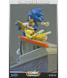 Statue de collection - Sonic the Hedgehog - "Sonic Generations" Diorama