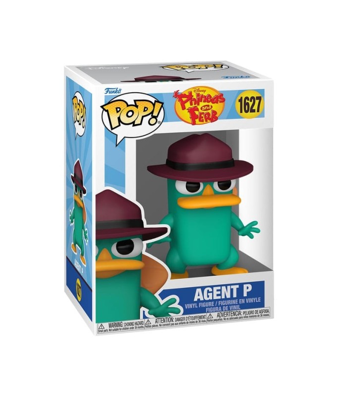 POP - Disney - Phinéas et Ferb - 1627 - Perry, l'ornithorynque (Agent P)
