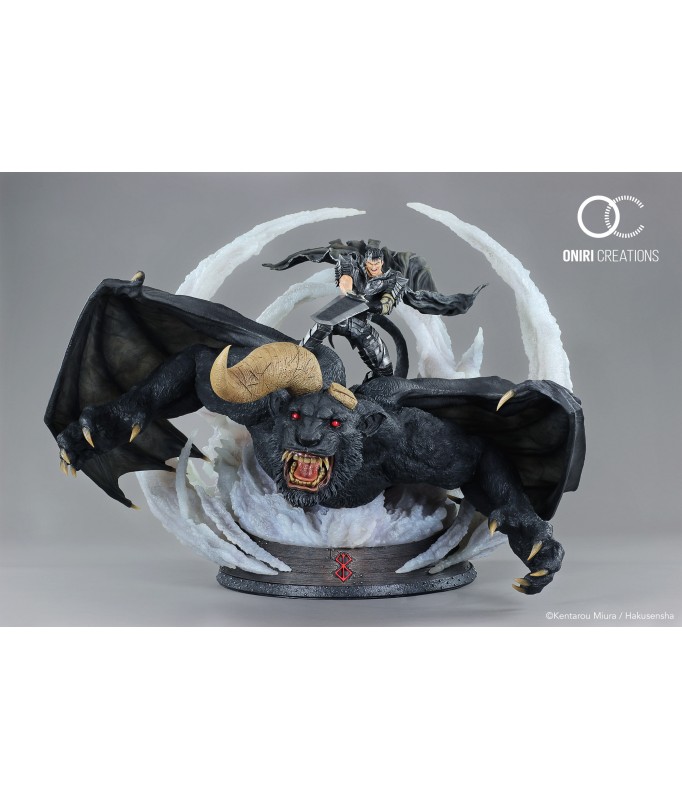 Collector Statue - Berserk - Guts & Zodd VS Ganishka
