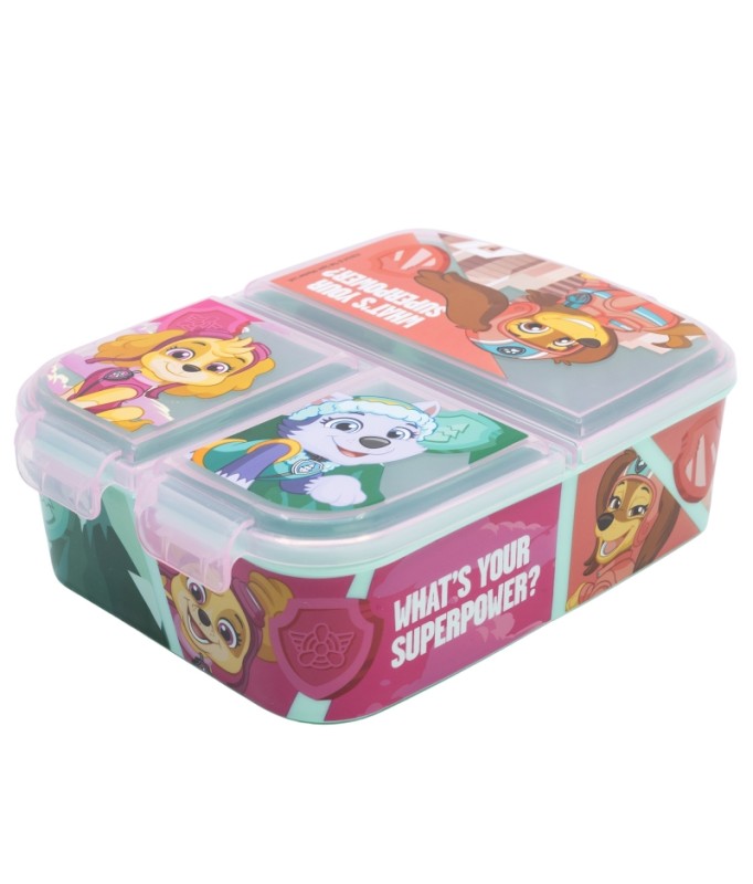 Lunch-Box - Mehrere Fächer - Paw Patrol - What's your Superpower