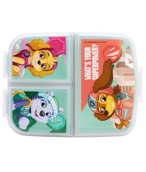 Boîte à repas - Multi compartiments - La Pat' Patrouille - What's your Superpower