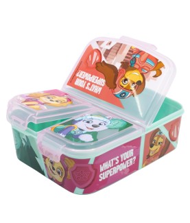 Lunch-Box - Mehrere Fächer - Paw Patrol - What's your Superpower