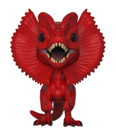 POP - Jurassic Park - 550 - Dilophosaurus (Red) - Exclusive Edition