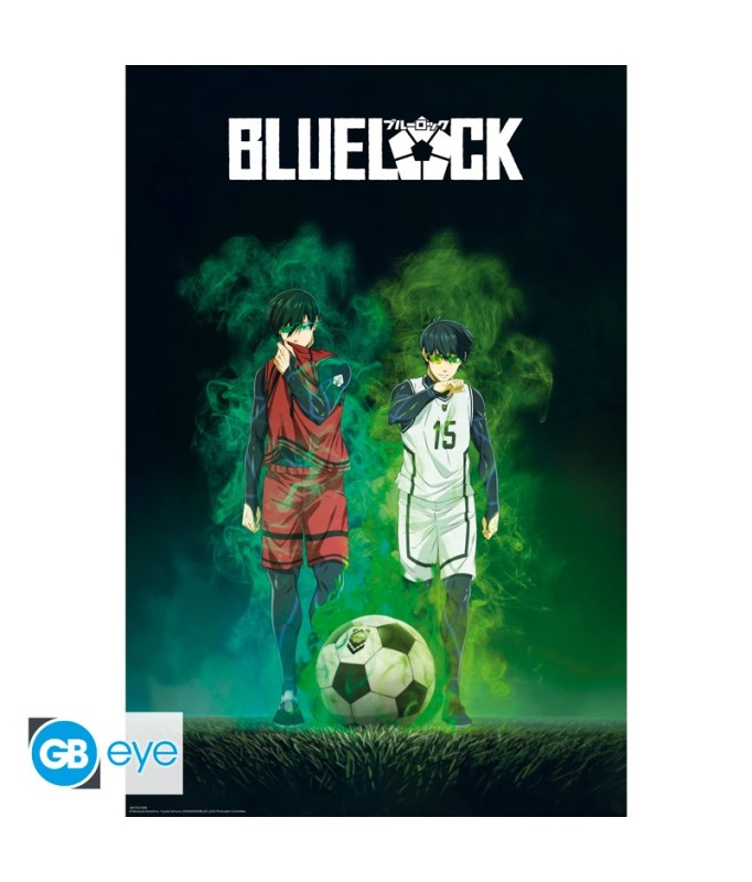 Poster - Roulé et filmé - Blue Lock - Isagi vs Rin