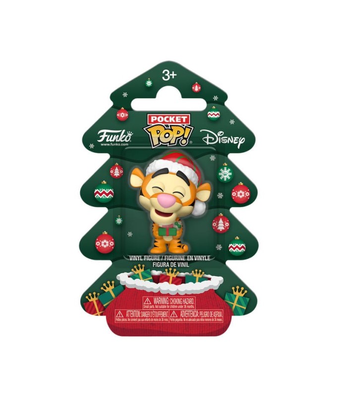 Schlüsselbund - Pocket Pop! - Pu der Bär - Holiday Tree - Tieger