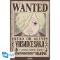 Poster - Roulé et filmé - One Piece - Wanted Sanji Wano
