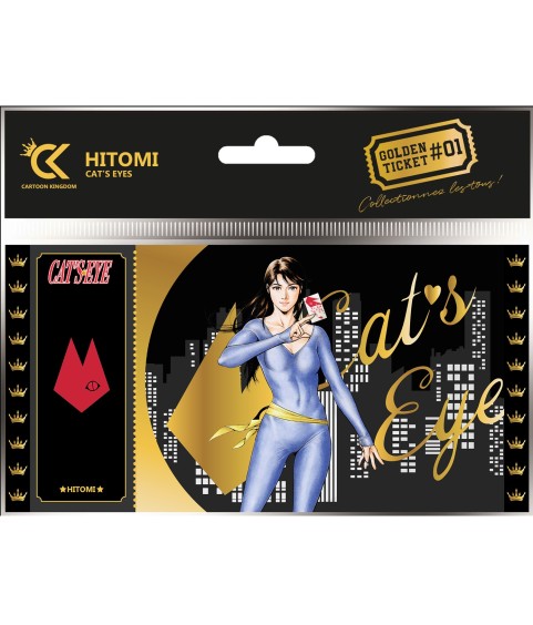 Collector Ticket - Golden Tickets Black Edition - Cat's Eye - Hitomi Kisugi