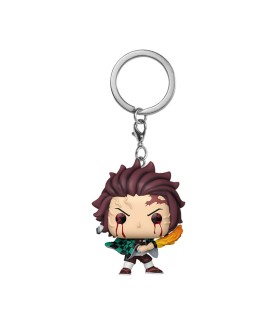 Porte-clefs - Pocket POP - Demon Slayer - Souffle du Soleil - Tanjiro Kamado