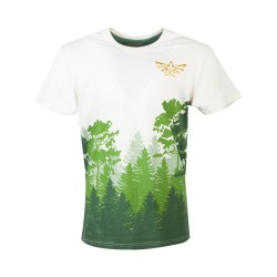 T-shirt - Zelda - Hyrule Forrest - S Homme 