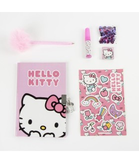 Schreibwaren-Set - Sanrio - Kitty White