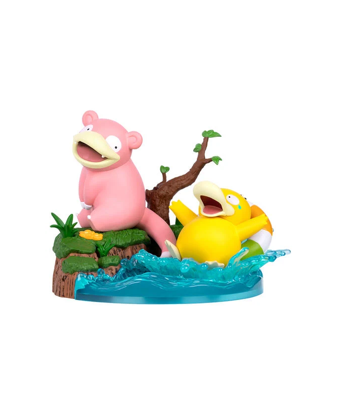 Figurine Statique - Prime Figure - Pokemon - Ramoloss & Psykokwak