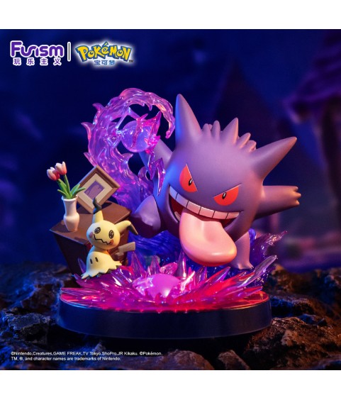 Statische Figur - Prime Figure - Pokemon - Mimigma & Gengar