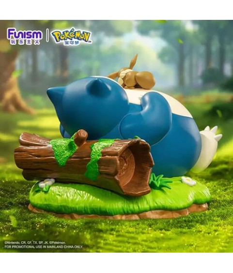 Statische Figur - Prime Figure - Pokemon - Relaxo & Evoli