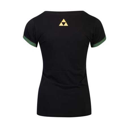 T-shirt - Zelda - Triforce Splatter - M Femme 