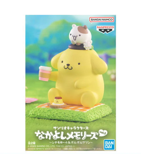 Statische Figur - Nakayoshi Memories - Sanrio - Pompompurin
