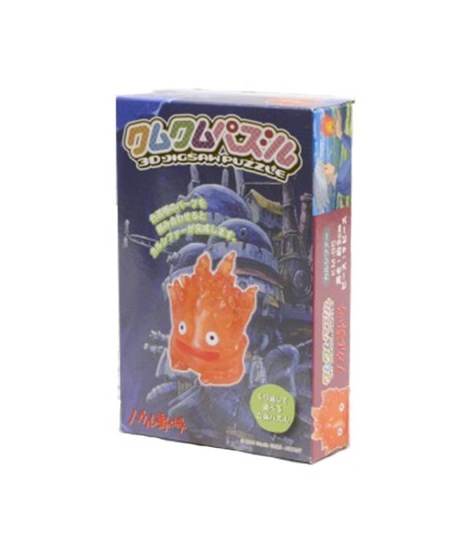 Puzzle - 3D - Casse tête/Réflexion - KumuKumu Puzzle - Le Château Ambulant - Calcifer
