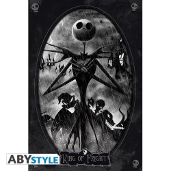 Poster - Gerollt und mit Folie versehen - Der Albtraum vor Weihnachten - Jack Skellington