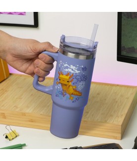Travel Mug - Minecraft - Axolotl