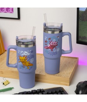 Travel Mug - Minecraft - Axolotl