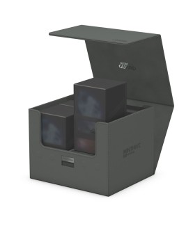 Deckbox - Kartenetui - Minthive 30+ - Grau - XenoSkin
