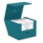 Deckbox - Kartenetui - Minthive 30+ - Petrolblau - XenoSkin Deckbox - Kartenetui - Minthive 30+ - Petrolblau - XenoSkin