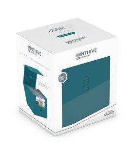 Deckbox - Kartenetui - Minthive 30+ - Petrolblau - XenoSkin