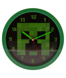 Clock - Minecraft - Creeper
