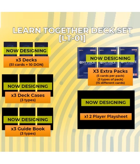 Cartes (JCC) - Kit de Démarrage - One Piece - Starter Kit - LT-01 - Learn Together
