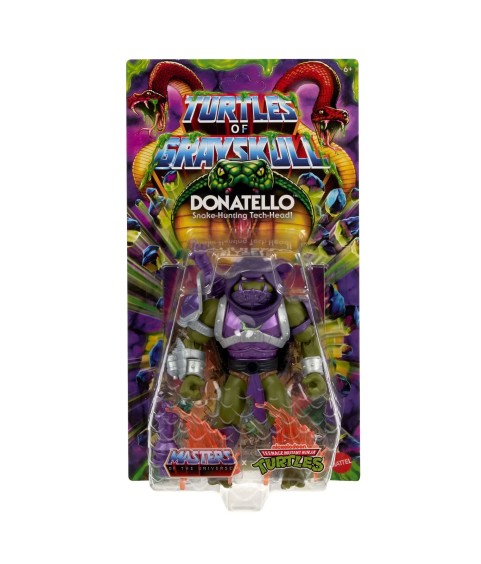 Gelenkfigur - Origins Figurine - MOTU X TMNT - Donatello