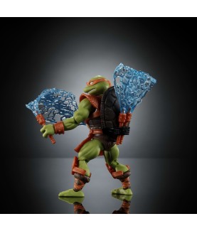 Gelenkfigur - Origins Figurine - MOTU X TMNT - Michelangelo