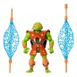 Gelenkfigur - Origins Figurine - MOTU X TMNT - Michelangelo