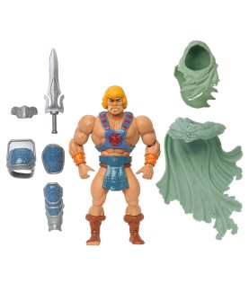 Gelenkfigur - Origins Figurine - MOTU X TMNT - Turtles of Grayskull - Stealth He-Man