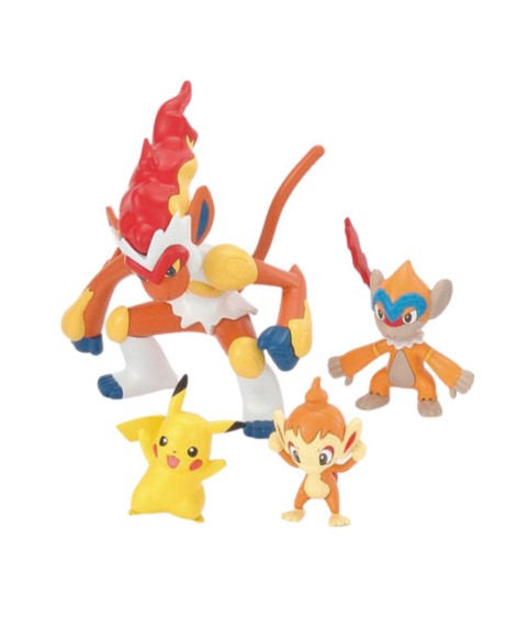 Modell - Pokepla - Pokemon - Evolution Set (N°07) - Panferno