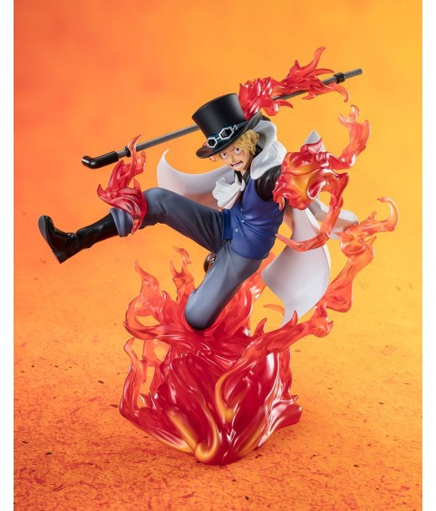 Static Figure - Figuart Zero - One Piece - Fire Fist Rook Check - Sabo