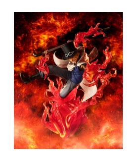 Static Figure - Figuart Zero - One Piece - Fire Fist Rook Check - Sabo