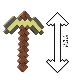 Réplique - Minecraft - Pioche en Or