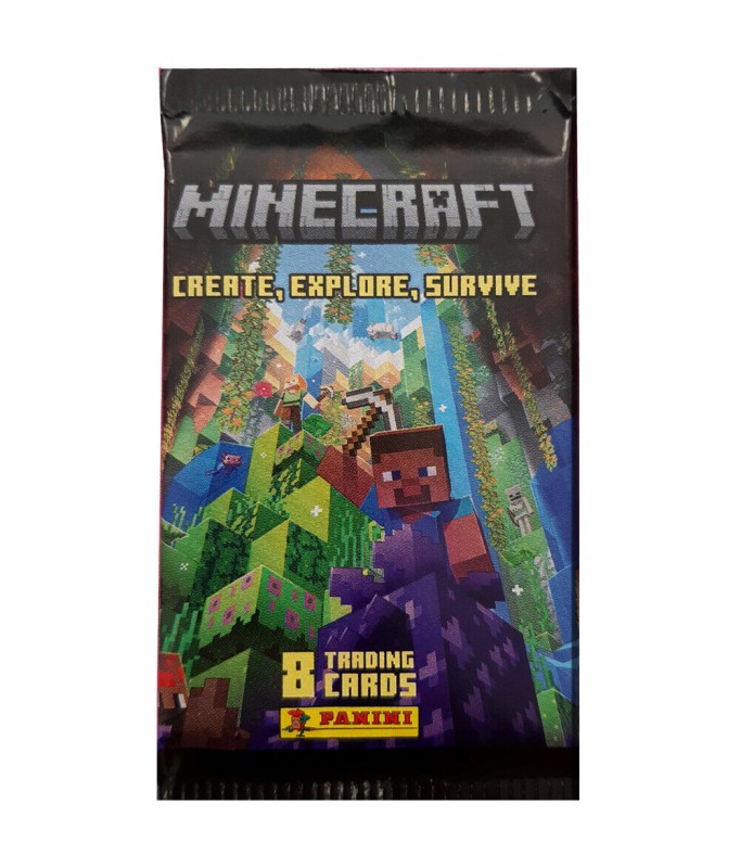 Sammelkarten - Booster - Minecraft - Create, Explore, Survive présentoir - Flow Pack