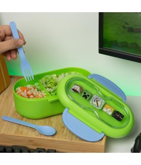 Lunch Box - Multi-compartment - Minecraft - Symbols